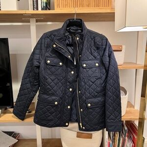 Talbots Women's Quilted Snap Front Jacket